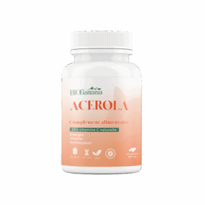 Acerola 25% vitamine C naturelle
