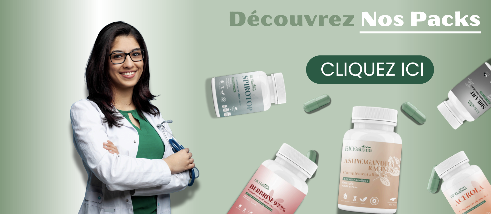 affiche du pack de complement nutritionnelle