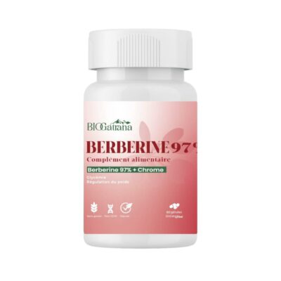 Berberine 97% + chrome (100 micro gr) (60 gel)